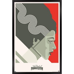 Trends International The Bride of Frankenstein - Graphic Framed Wall Poster Prints - 1 of 4