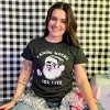 Womens I Know Where You Live T Shirt Funny Christmas Santa Claus Sarcastic Graphic Tee - Crazy Dog Women's T Shirt - 3 of 4