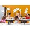 Flipside Products Oval Dry Erase Answer Paddles, 7" x 12", Pack of 6 - 4 of 4