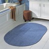 Colonial Mills Barefoot Chenille Bath Rug - Blue 2'3"x3'10" - 3 of 3