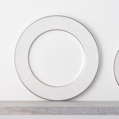 Brocato Floral Porcelain 5-Piece Place Setting with Platinum Band