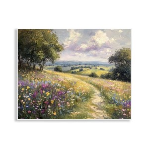 Stupell Industries Peaceful Path Through Meadow Wall Plaque Art - 1 of 4