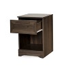 Christopher Knight Home Set of 2 Danbury Nightstands with Drawer Walnut - image 3 of 4