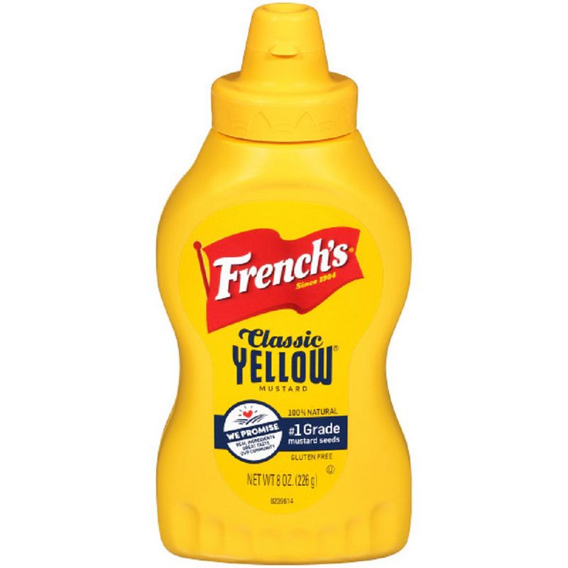 French's Classic Yellow Mustard 8oz, 1 of 4