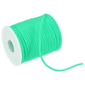 Unique Bargains Hollow Pipe Tubing Rubber Cord Silicone Stretchy Durable Elastic Beading Cord 1 Pc - 1 of 4