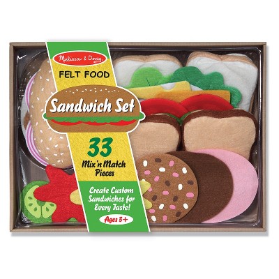 felt play food sets