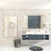 Apmir Rectangular Aluminum Alloy Framed and Tempered Glass Wall Bathroom Vanity Mirror in Matte Black/ Gold/ Silver/ Brown - 3 of 4