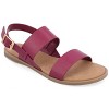 Journee Women's Lavine Flat Sandals - 2 of 4
