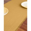 Solino Home Linen Fringe Table Runner - 2 of 4