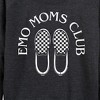 Women's - Instant Message - Emo Moms Club Lightweight French Terry Wide Neck Long Sleeve Graphic Shirt - 2 of 4