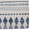 Devimy Washable Outdoor Rug Ivory/Blue - Linon - 3 of 4