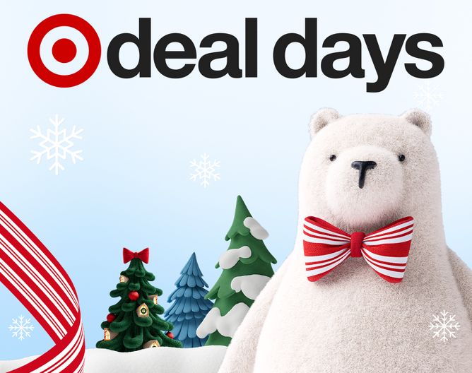 Target Deal Days: Make merry with new deals on PJs, bath, kitchen, games & more. 