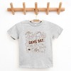Football Game Day Collage - Kids Youth Short Sleeve Tee and Toddler Short Sleeve Tee - 2 of 3