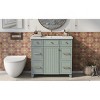 36-Inch Bathroom Vanity Cabinet, Single Sink,Shaker Cabinet With Soft-Closing Cabinet Door And Deep Drawer-Cuddlewood - 3 of 4