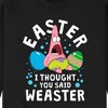 Men's - SpongeBob Squarepants - Easter Weaster Graphic Fleece Sweatshirt - 2 of 4