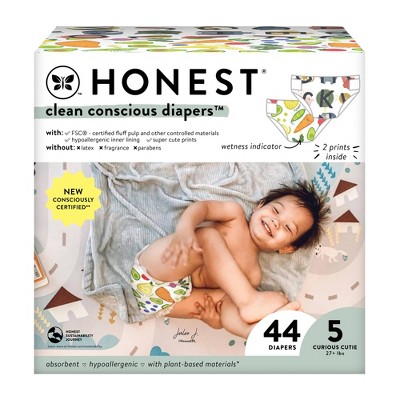 The Honest Company Clean Conscious Disposable Diapers - (Select Size and Pattern)