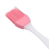 Unique Bargains Basting Brush 15g Small Handle Brush Color Block Dishwasher Safe Silicone PP 6.69"x1.18" 1 Pc - 4 of 4