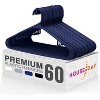 HOUSE DAY Durable Plastic Hangers Light-Weight with Hooks - 2 of 4