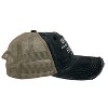 Grandpa Is My Name Fishing Is My Game Funny Fathers Day Cap - Crazy Dog - 2 of 4