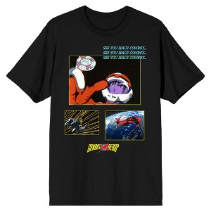 Cowboy Bebop See You in Space Men's Black T-shirt - 1 of 1