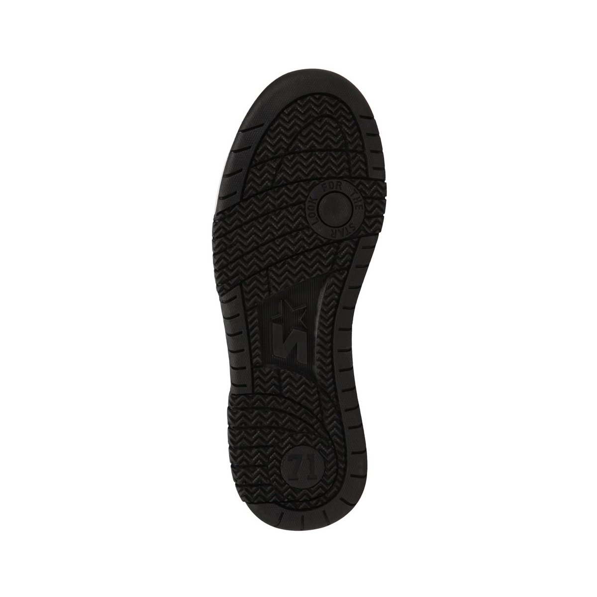 Мужские Starter Mens Fast Break Low Genuine Leather Sneaker, Gray/Black, Size 8 — фото 4