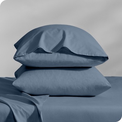 260 Thread Count Organic Cotton Percale Pillowcase Set by Bare Home
