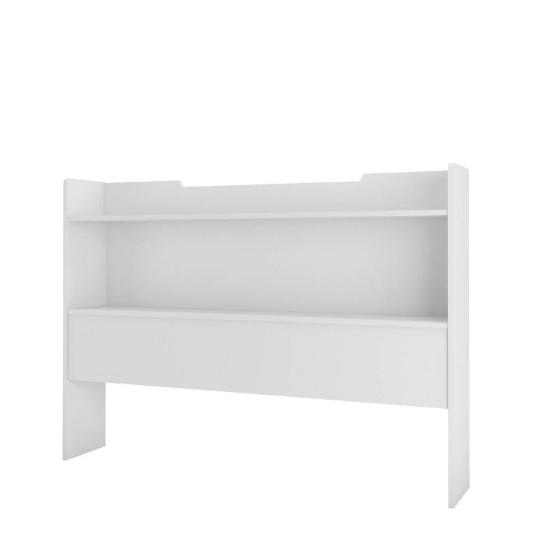 Nexera Full Bookcase Headboard White, 1 of 3