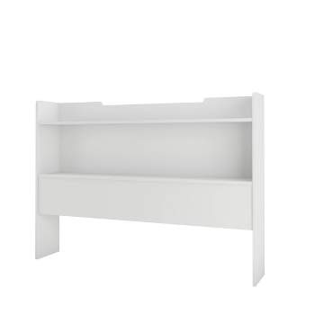 Nexera Full Bookcase Headboard White