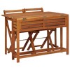 vidaXL Garden Planter Table with 2 Bistro Chairs Solid Acacia Wood - 4 of 4
