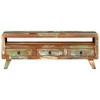 vidaXL TV Stand Multicolor 43.3 in.x11.8 in.x15.7 in. Solid Wood Reclaimed - 2 of 4