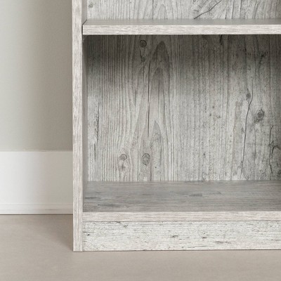 Seaside Pine Adjustable 5-Shelf Narrow Bookcase