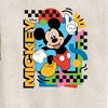 Boys' - Disney - Mickey 90s Nostalgia Graphic Long Sleeve Fleece Sweatshirt - 2 of 4
