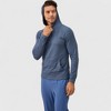 Anna-Kaci Active Men's Long Sleeve Pullover Hoodie with Front Kangaroo Pocket and Athletic Fit - 4 of 4