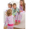 RuffleButts SoftSnooze Baby Girls Ruffle One Piece Footie Pajama - 4 of 4