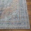 Livabliss 2'7"x8' Tahmis Traditional Machine Washable Rug Blue: Pet Friendly Runner, Flat Pile Chenille - 2 of 4
