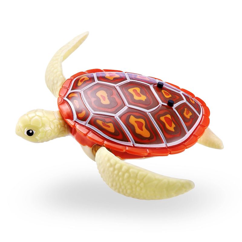 Robo Turtle Robotic Swimming Turtle Pet Toy - Orange by ZURU, 3 of 9
