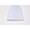 Elegant Lighting Aiken 3 Light White Pendant - 4 of 4