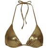 VENUS Womens Metallic Bahamas Triangle Top - 3 of 3
