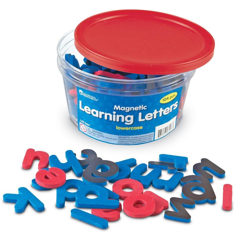 Learning Resources Magnetic Learning Letters - Lowercase, 1 of 6