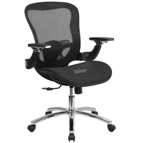Executive Swivel Office Chair With Synchro Tilt Black Mesh Flash Furniture Target