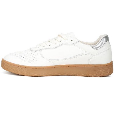 Женские кроссовки London Rag Womens Kyniska Faux Leather Everyday Sneakers 10 — фото 4