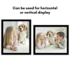 Americanflat 14x17 Picture Frame with Polished Plexiglass, Epic Collection, Gallery Wall Frames with Engineered Wood, Photo Frame, Black - 4 of 4