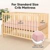KeaBabies Isla Waterproof Crib Sheets for Boys, Girls, 2pk Baby Fitted Crib Sheet, Waterproof Crib Mattress Protector Sheets - 2 of 4
