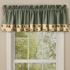 Park Designs Green Northern Exposure Valance 14"L - 2 of 3