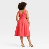 Women's Corset Midi A-Line Dress - A New Day™ - 2 of 3