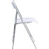 InterSpaceLiving Kasper Flex Luxury Modern Folding Chair Acrylic Lucite 2 Pk - 3 of 3