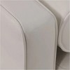NicBex Couches for Living Room 1pc Contemporary Sofa Loveseat Only Leatherette Upholstered Sofa with Pillows, Off-White - 4 of 4