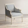 Jofran, McKenna French Detailing Solid Wood Upholstered Accent Chair - 3 of 4