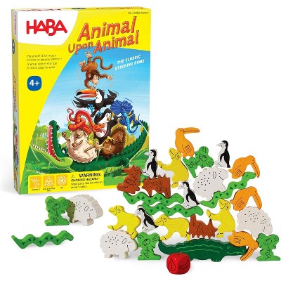 Animal upon Animal Wooden Stacking Game