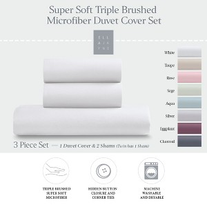 Ella Jayne Cozy Touch Duvet Cover Set - 1 of 4